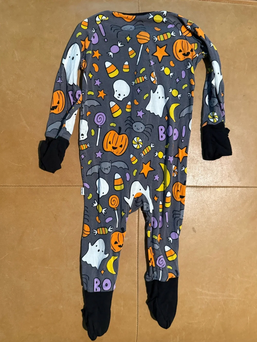 Little Sleepies Viscose Bamboo Hey Boo Footie 3-6M